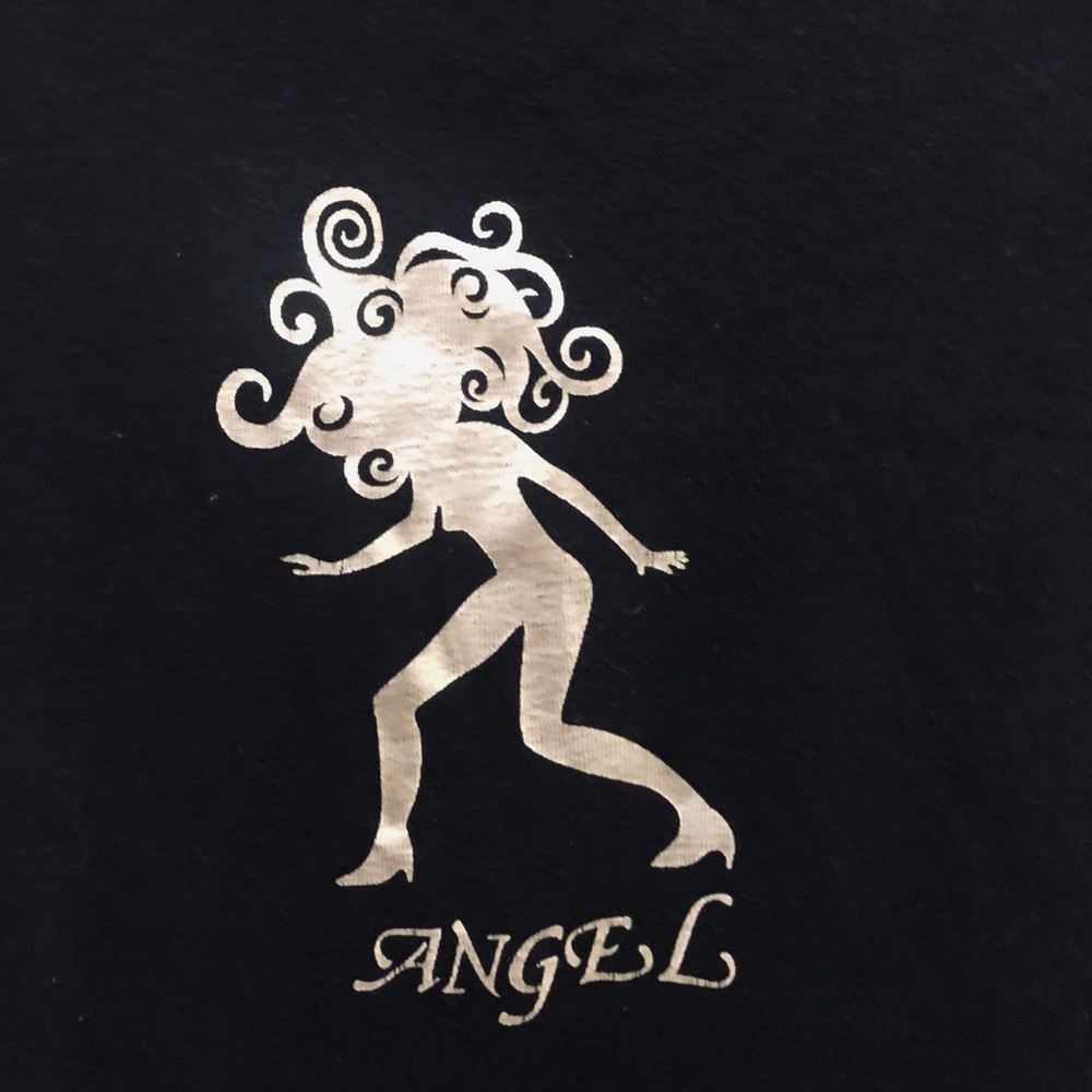 Vintage Big Hair Angel (Charlie’s) Silhouette Tee